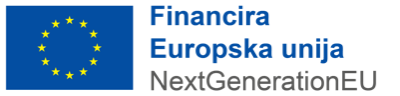 Financira Europska unija – NextGenerationEU